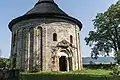 Rotunda of St. Margaret the Virgin in Šivetice, Slovakia; the biggest rotunda in Central Europe