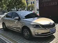 2017 facelift in China (front view, liftback)