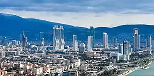 İzmir, the third-largest city of Turkey and the largest city in the Aegean Region