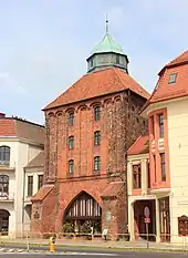 The Gothic New Gate in Słupsk