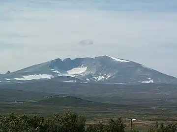 View of the east side from the E6 highway