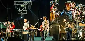 Snarky Puppy performing at Heineken Jazzaldia in 2016