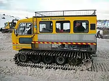 An OverSnow Vehicle at Perisher