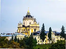 St. George's Cathedral in Lviv, now Ukraine (1744–62)