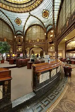 Cupola of the headquarters of Société Générale at 29 boulevard Haussmann, by Jacques Hermant (1905–1911)