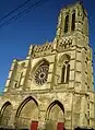 West façade of Soissons Cathedral