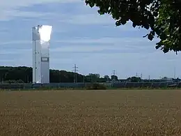 The Jülich Solar Tower, a concentrated solar power plant