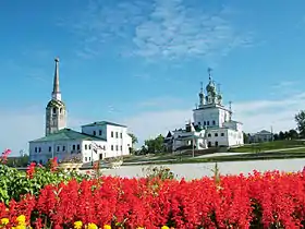 Central square in Solikamsk