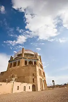 The Soltaniyeh Dome's structure and its 6 minarets are being restored by Iran's ICHTO