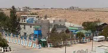 Heavily fortified UNHCR offices in Somaliland