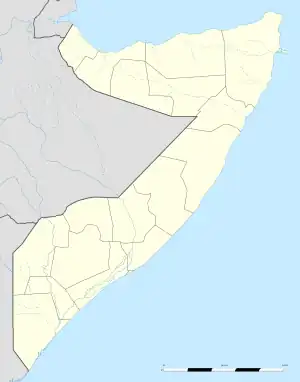 Las Qoray is located in Somalia