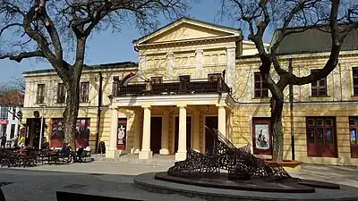 National Theater by Adolf Vajte in Sombor, 1882