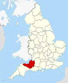 Somerset within England