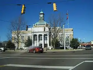 County Courthouse, Town of Somerville, seat of Fayette County