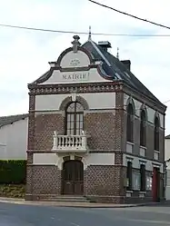 The town hall in Sommereux