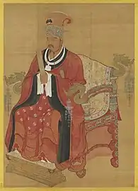 Zhao Hongyin, posthumously made emperor by his son, the first emperor of the Song dynasty