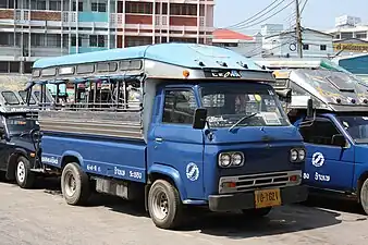 Isuzu Elf in Rayong province