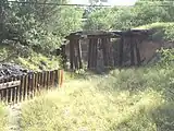 Ruins of the Fort Buchanan Bridge over Sonoita Creek