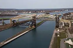 Soo Locks International Bridge, (North) Downtown Sault Ste. Marie, Ontario