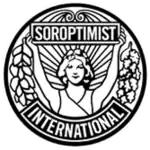 A circular, black and white logo with a style suggesting late Art Nouveau or early Art Deco. Soroptimist International describes it as follows: "The emblem consists of a circular disc on which the figure of a woman holds the banner 'Soroptimist' in uplifted arms, spreading sunrays from the background. [From] the banner on one side fall acorns and leaves of oak and on the other side, leaves of laurel. [The] word 'International' completes the outer circle.".mw-parser-output cite.citation{font-style:inherit;word-wrap:break-word}.mw-parser-output .citation q{quotes:"\"""\"""'""'"}.mw-parser-output .citation:target{background-color:rgba(0,127,255,0.133)}.mw-parser-output .id-lock-free.id-lock-free a{background:url("//upload.wikimedia.org/wikipedia/commons/6/65/Lock-green.svg")right 0.1em center/9px no-repeat}body:not(.skin-timeless):not(.skin-minerva) .mw-parser-output .id-lock-free a{background-size:contain}.mw-parser-output .id-lock-limited.id-lock-limited a,.mw-parser-output .id-lock-registration.id-lock-registration a{background:url("//upload.wikimedia.org/wikipedia/commons/d/d6/Lock-gray-alt-2.svg")right 0.1em center/9px no-repeat}body:not(.skin-timeless):not(.skin-minerva) .mw-parser-output .id-lock-limited a,body:not(.skin-timeless):not(.skin-minerva) .mw-parser-output .id-lock-registration a{background-size:contain}.mw-parser-output .id-lock-subscription.id-lock-subscription a{background:url("//upload.wikimedia.org/wikipedia/commons/a/aa/Lock-red-alt-2.svg")right 0.1em center/9px no-repeat}body:not(.skin-timeless):not(.skin-minerva) .mw-parser-output .id-lock-subscription a{background-size:contain}.mw-parser-output .cs1-ws-icon a{background:url("//upload.wikimedia.org/wikipedia/commons/4/4c/Wikisource-logo.svg")right 0.1em center/12px no-repeat}body:not(.skin-timeless):not(.skin-minerva) .mw-parser-output .cs1-ws-icon a{background-size:contain}.mw-parser-output .cs1-code{color:inherit;background:inherit;border:none;padding:inherit}.mw-parser-output .cs1-hidden-error{display:none;color:#d33}.mw-parser-output .cs1-visible-error{color:#d33}.mw-parser-output .cs1-maint{display:none;color:#2C882D;margin-left:0.3em}.mw-parser-output .cs1-format{font-size:95%}.mw-parser-output .cs1-kern-left{padding-left:0.2em}.mw-parser-output .cs1-kern-right{padding-right:0.2em}.mw-parser-output .citation .mw-selflink{font-weight:inherit}html.skin-theme-clientpref-night .mw-parser-output .cs1-maint{color:#18911F}html.skin-theme-clientpref-night .mw-parser-output .cs1-visible-error,html.skin-theme-clientpref-night .mw-parser-output .cs1-hidden-error{color:#f8a397}@media(prefers-color-scheme:dark){html.skin-theme-clientpref-os .mw-parser-output .cs1-visible-error,html.skin-theme-clientpref-os .mw-parser-output .cs1-hidden-error{color:#f8a397}html.skin-theme-clientpref-os .mw-parser-output .cs1-maint{color:#18911F}}"Certification of Incorporation". Beta.companieshouse.gov.uk. Retrieved 1 October 2017.