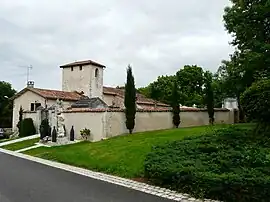 The church in Souffrignac