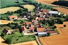 An aerial view of Saint-Germain