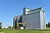 Grain elevators in Souris