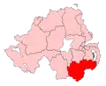 A medium constituency located in the centre of the county. Due to the elongated shape of the county, no constituencies border it to the north or the south despite its central location.