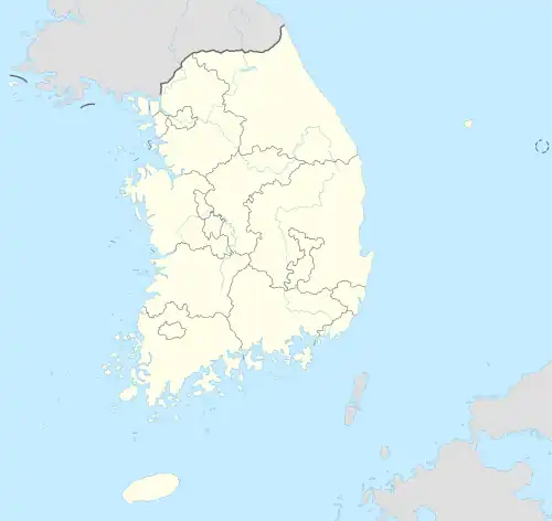 Namiseom is located in South Korea