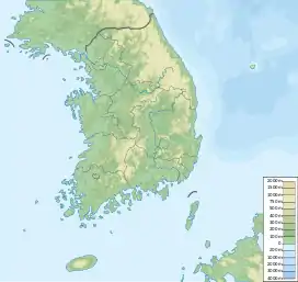 Seoraksan is located in Gangwon Province  in eastern South Korea