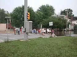 Flooding in South Pottstown