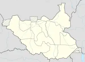 HJJJ is located in South Sudan