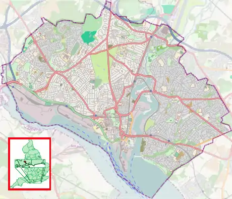 Southampton Itchen (UK Parliament constituency) is located in Southampton