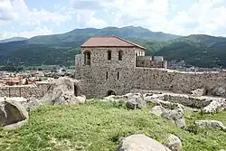 Peristera fortress overlooking Peshtera