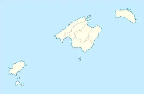 MenorcaMinorca is located in Balearic Islands