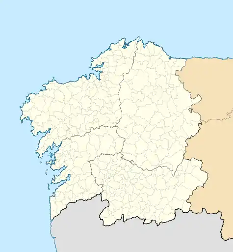 Baleira is located in Galicia