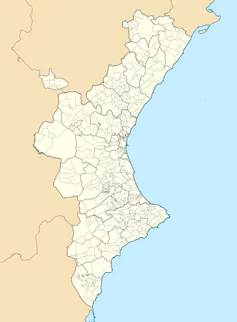 Ademuz is located in Valencian Community