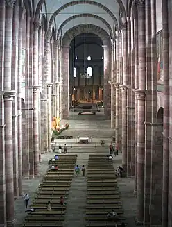 Romanesque nave and vaults of Speyer Cathedral (1082–1103)