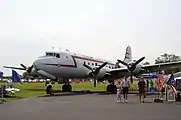 A Douglas C-54 Skymaster, called Spirit of Freedom, operated as a flying museum. It is owned and operated by the Berlin Airlift Historical Foundation.