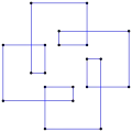 Spirolateral (1…5)90°, g4