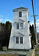 The "Spite Tower" in Adamsville, a hamlet of Little Compton, is a water tower which is purported to have been built out of spite.