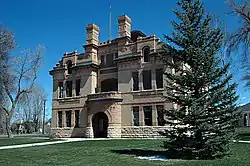 Old Spring City schoolhouse, April 2005