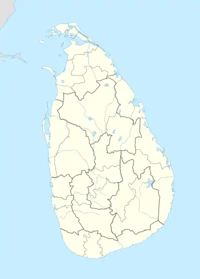 Batticaloa is located in Sri Lanka