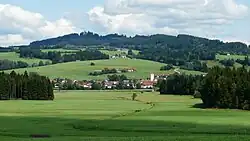 Stötten am Auerberg seen from the west