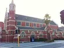 "Side view of St Brigid's Church"