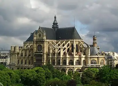 Saint Eustache, a gothic plan with Renaissance decoration (1532–1632)