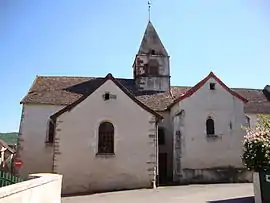 The church in Saint-Jean-de-Vaux