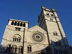 The seat of the Archdiocese of Genoa is Cattedrale di San Lorenzo.