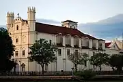 Church Of St Francis Of Assisi, reminiscent of Portuguese India, Goa