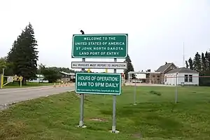 St. John–Lena Border Crossing